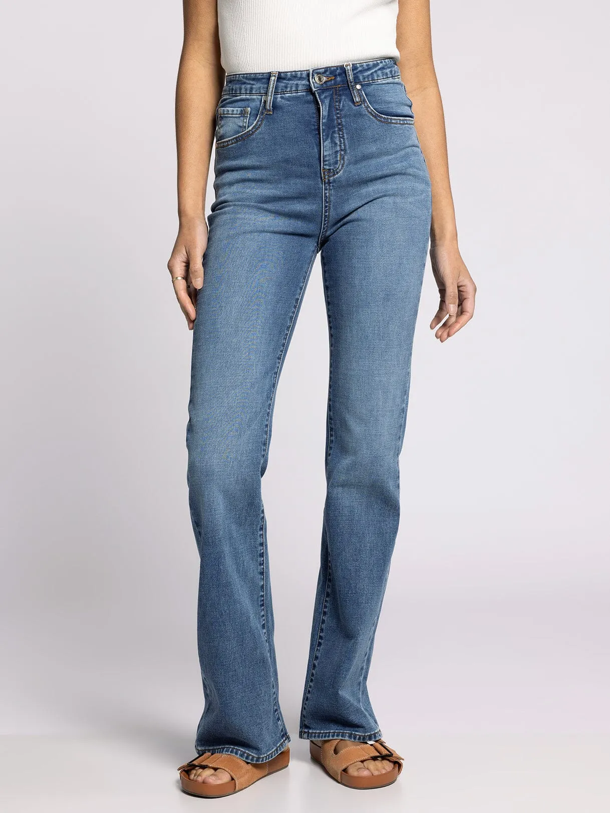 JUDE MID RISE BOOT CUT