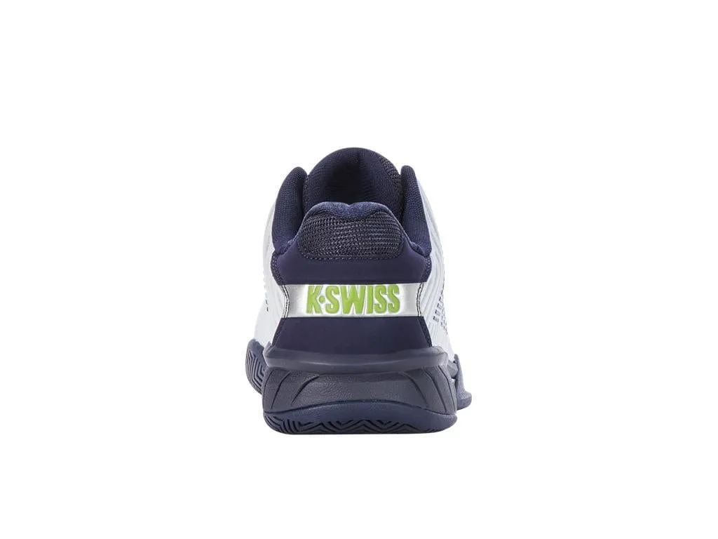 K-Swiss Hypercourt Express 2 Mens Tennis Shoes - White / Peacoat / Silver