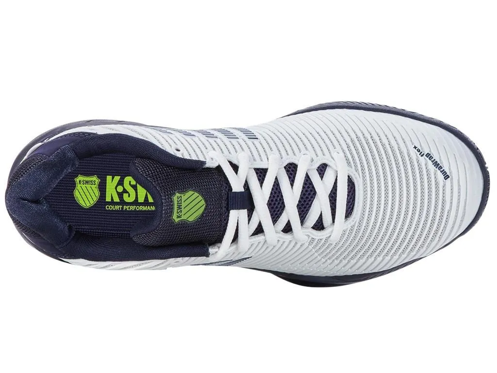K-Swiss Hypercourt Express 2 Mens Tennis Shoes - White / Peacoat / Silver
