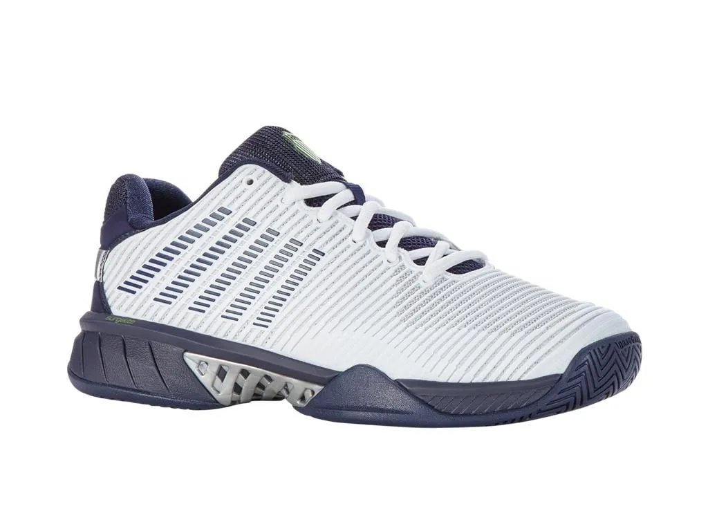K-Swiss Hypercourt Express 2 Mens Tennis Shoes - White / Peacoat / Silver
