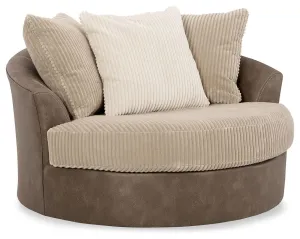 Keskin - Oversized Swivel Accent Chair