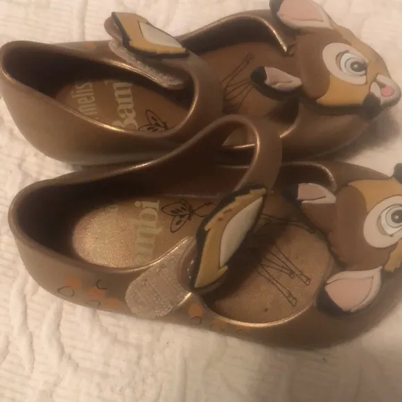 Kids mini Melissa rare Bambi Character Shoes