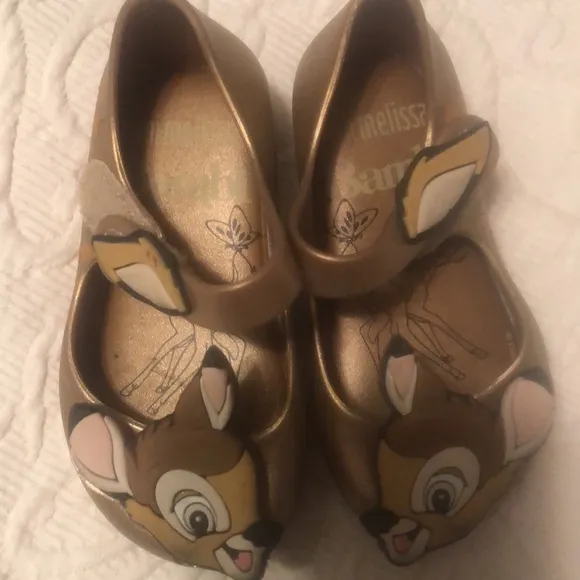 Kids mini Melissa rare Bambi Character Shoes