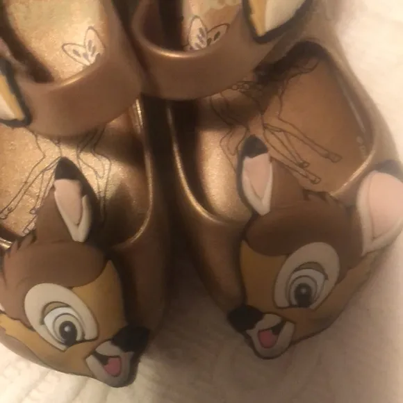 Kids mini Melissa rare Bambi Character Shoes
