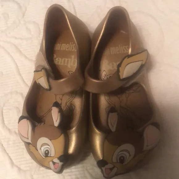 Kids mini Melissa rare Bambi Character Shoes