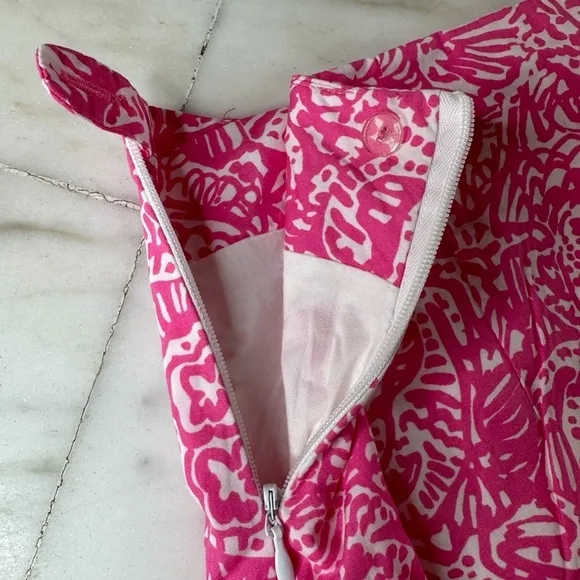 Lilly Pulitzer Tennis/Golf Skort in Pink &amp; White,‎ Size 00