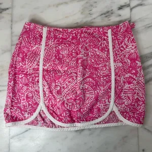Lilly Pulitzer Tennis/Golf Skort in Pink &amp; White,‎ Size 00