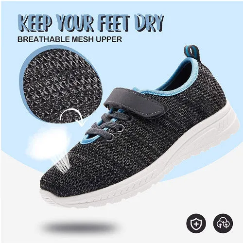 Little Kid Running/Walking Tennis Shoes Blue Black- KOMFORME