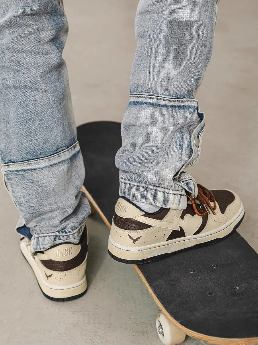 Love Shoes Men's Low Top Breathable Shoes