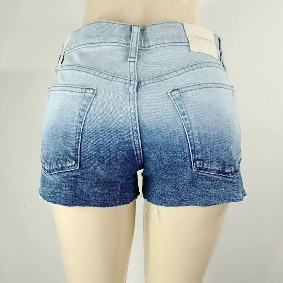 Lucky Brand Women's Mid Rise Cut Off Short Size 4 / 27