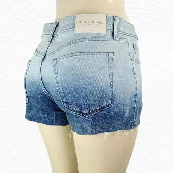 Lucky Brand Women's Mid Rise Cut Off Short Size 4 / 27