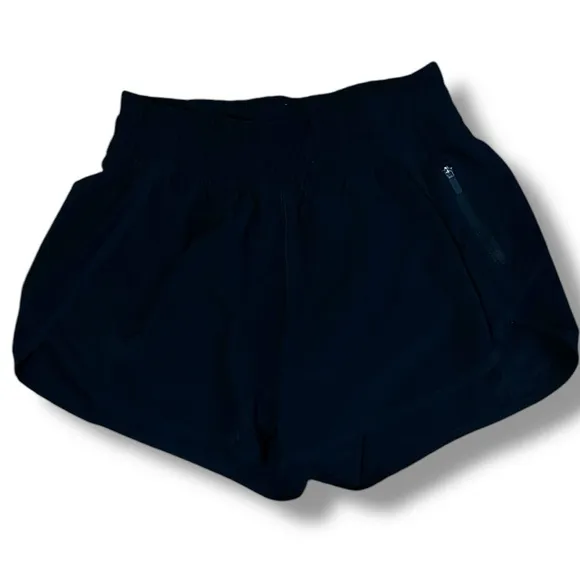 LULULEMON Tracker Short V *4&quot; Black Size 6 Activewear Athleisure