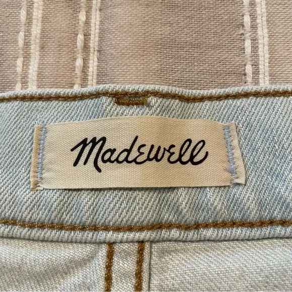Madewell The Mid Rise Perfect Vintage Jean in Fitzgerald Wash 32 Plus Size NWT