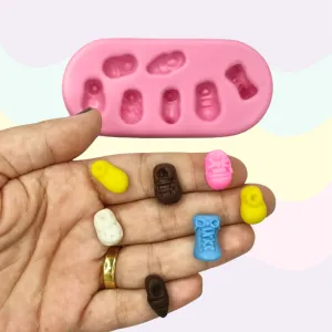 Magical mouse shoes silicone mold