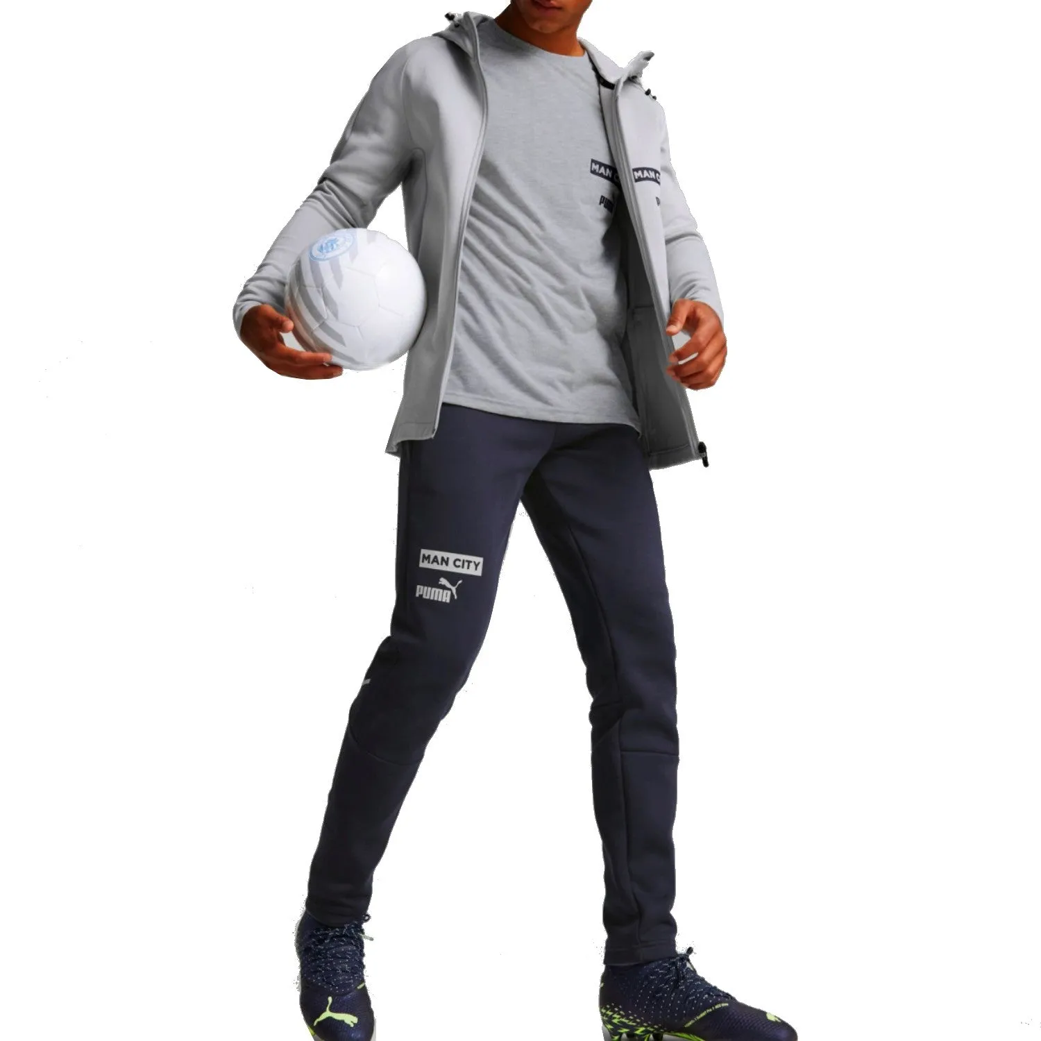 Manchester City Casual hooded presentation tracksuit 2023 - Puma