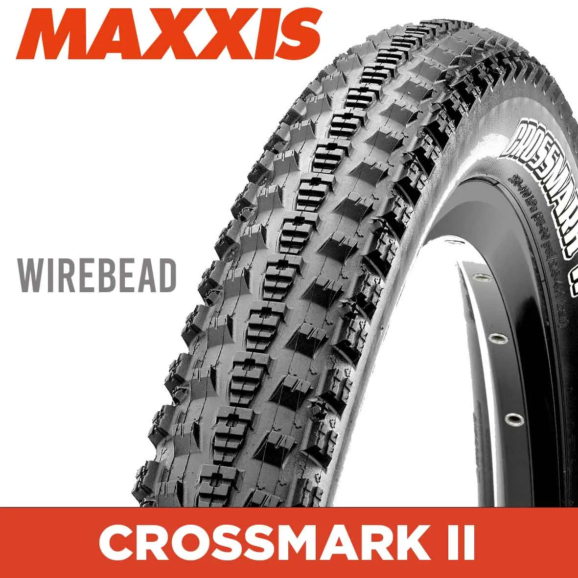Maxxis Crossmark II - 29 X 2.25 - Wire - 60 TPI - Single Compound - Black