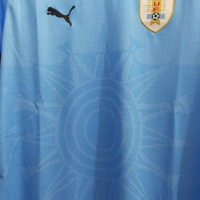 Men 10 De Arrascaeta Jersey Soccer Uruguay Jersey World Cup 2018 Jersey