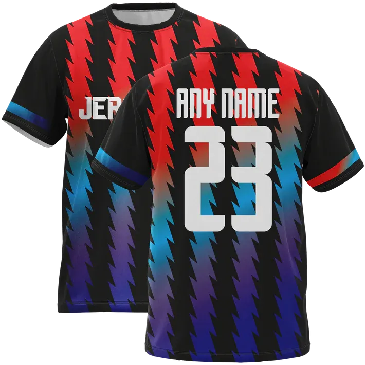 Men's Soccer Short Sleeve Crew Neck Jersey