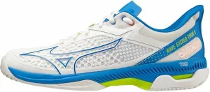 Men's Wave Exceed Tour 5 Tennis Shoe In White/blue