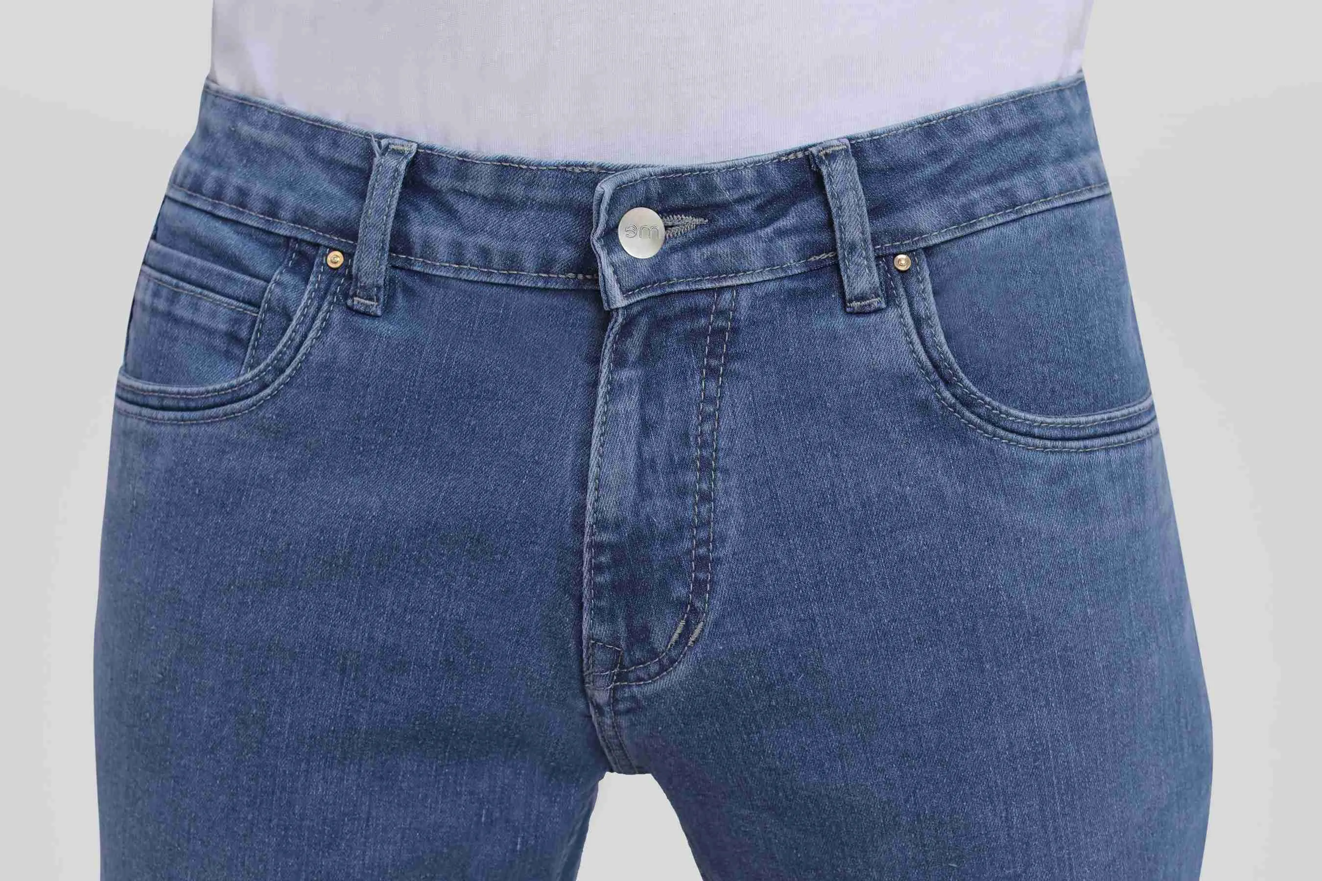 Mid Blue Boot Cut Sale