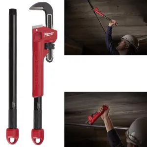 Milwaukee Adaptable Pipe Wrench Cheater 250mm 450mm 600mm