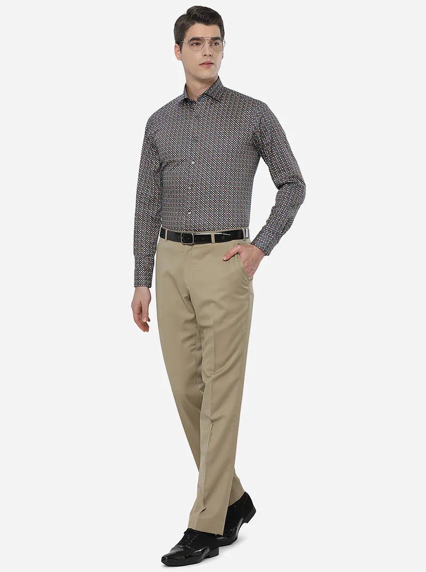 Multicolor Printed Slim Fit Party Wear Shirt | Wyre