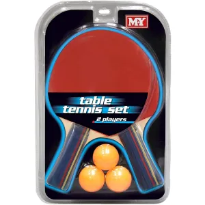 M.Y 2 Player Table Tennis Set With 3 Balls