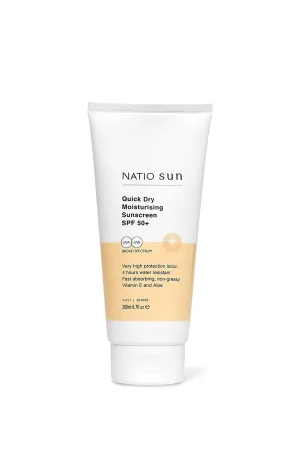 NATIO Quick Dry Moisturising Sunscreen SPF 50  200ml