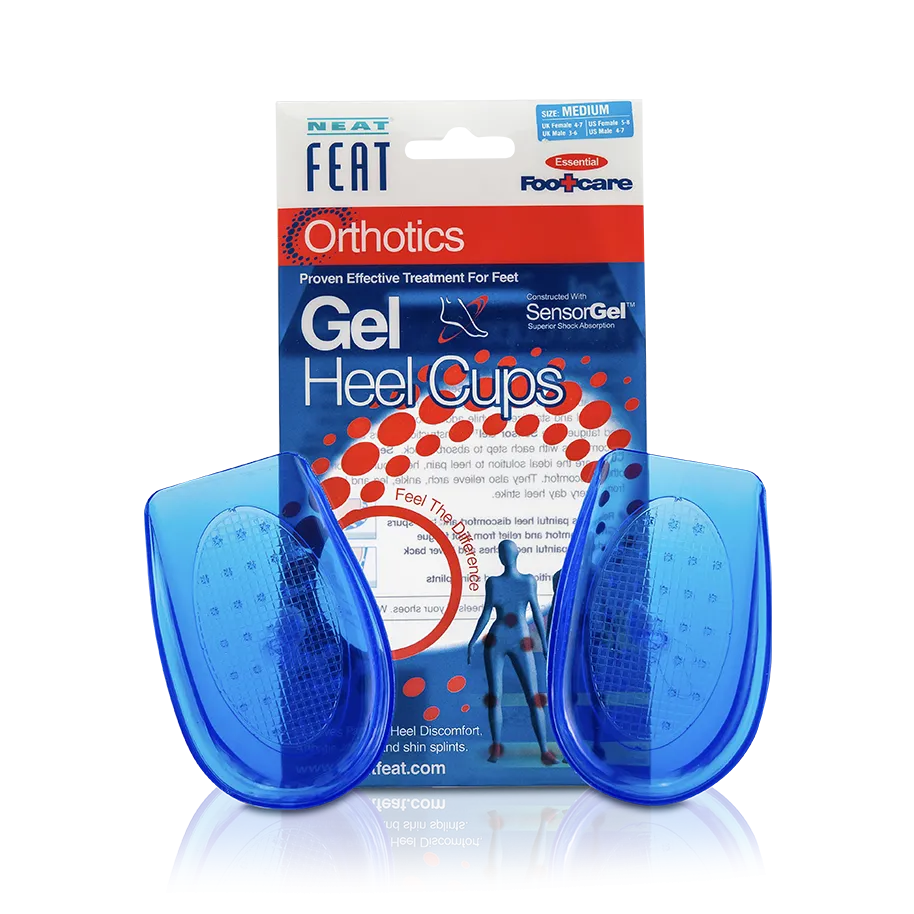 Neat Feat Gel Tech Heel Cups for Heel Spurs and Heel Discomfort