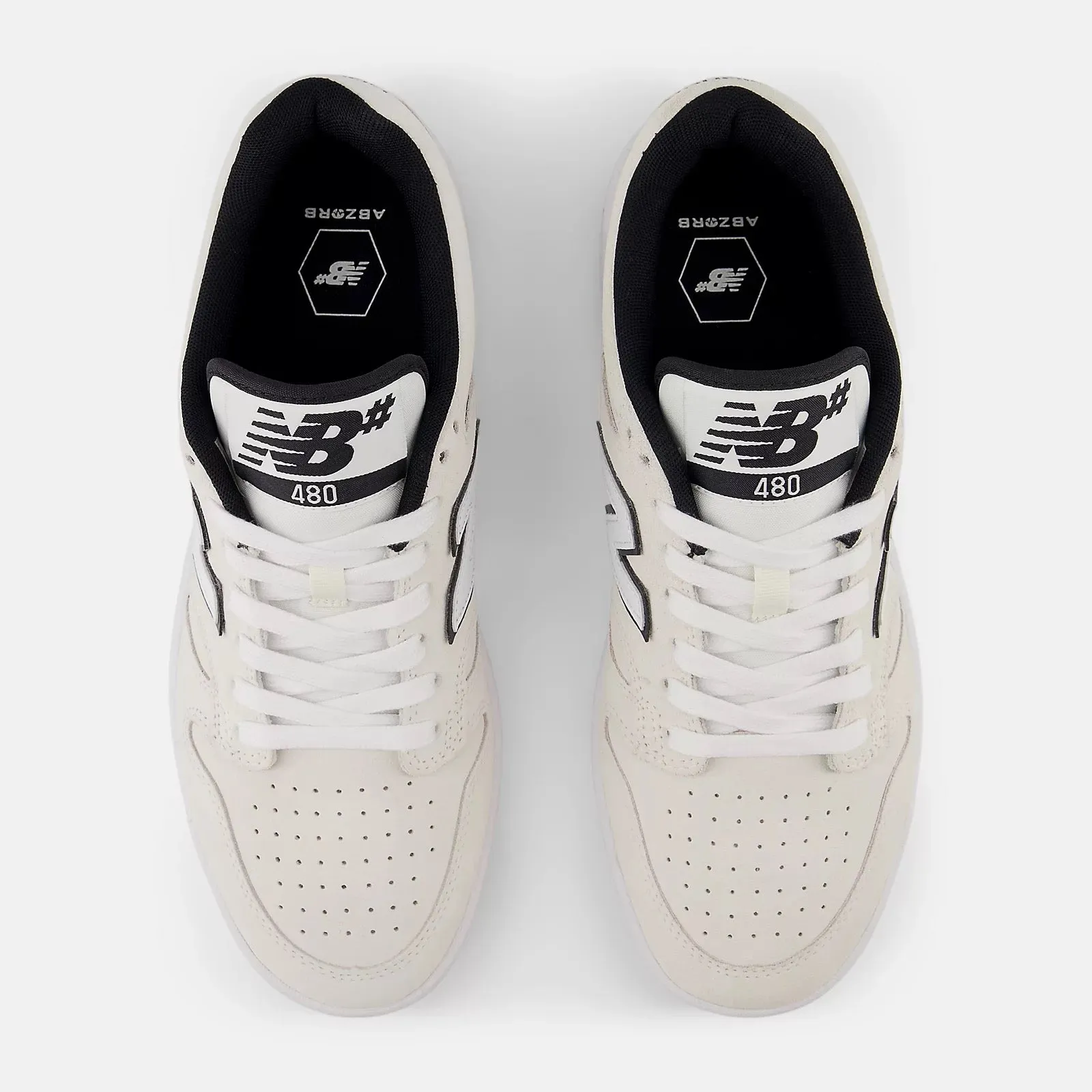 New Balance Numeric 480 White/Black