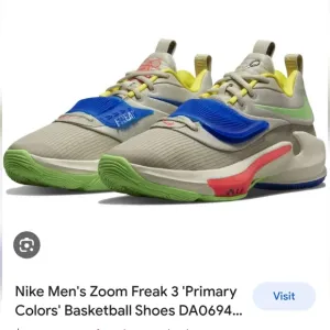 New Nike Giannis‎ Zoom Freak 3 size 8 basketball tennis shoe