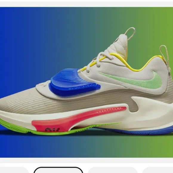New Nike Giannis‎ Zoom Freak 3 size 8 basketball tennis shoe