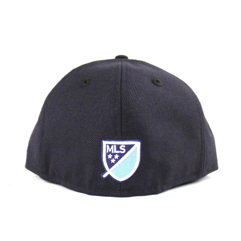 New York City FC New Era 59FIFTY Fitted Hat (Navy Gray Under Brim)