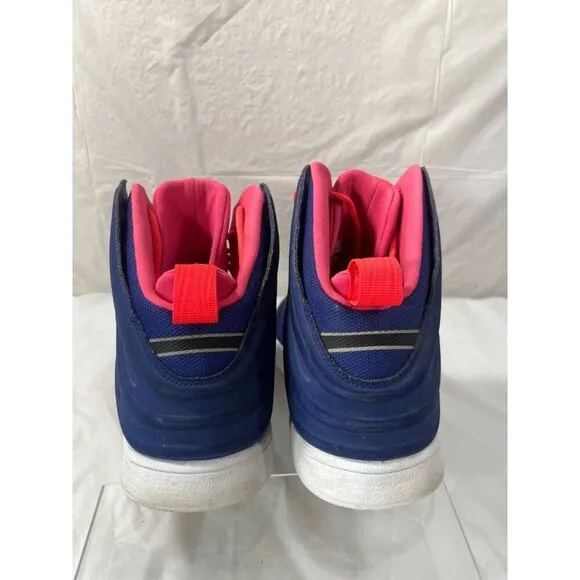 Nike Dunk Free Basketball Mid Shoes 599466-401 Deep Royal Blue/Pink Men Sz 11