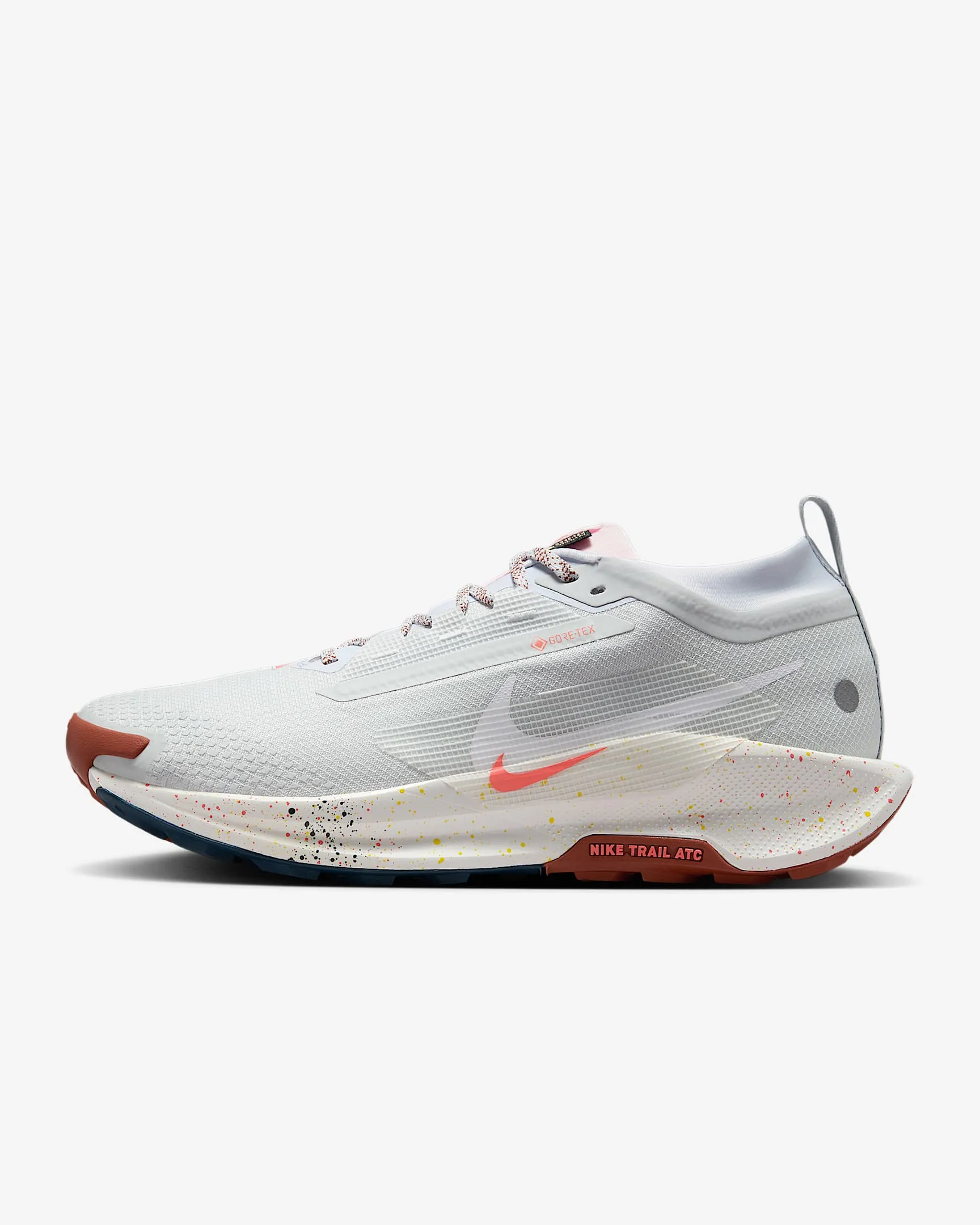 Nike  Pegasus Trail 5 GTX (D Width) - Pure Platinum/White (Mens)