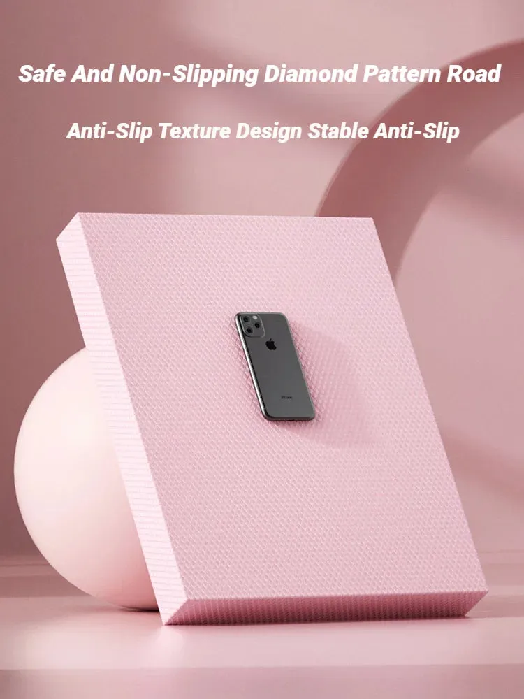 Non-Slip Foam Balance Mat: Thick, High-Rebound Cushion for Stability & Training