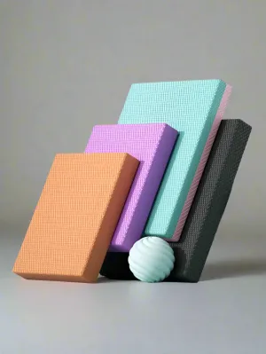 Non-Slip Foam Balance Mat: Thick, High-Rebound Cushion for Stability & Training