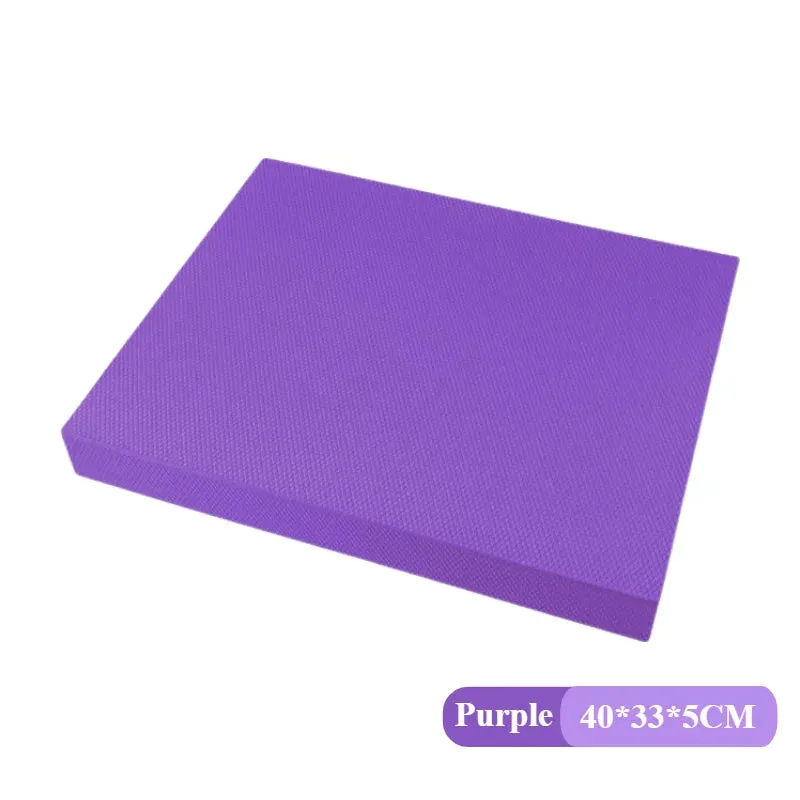 Non-Slip Foam Balance Mat: Thick, High-Rebound Cushion for Stability & Training