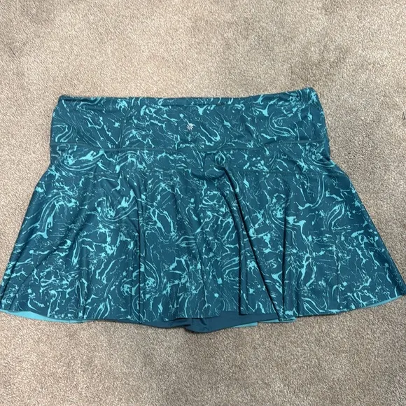 NWT Athleta Ace Printed Tennis Skort 13.5” Women’s 3X