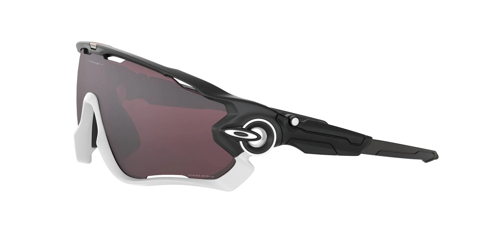 Oakley Jawbreaker Photochromic Road Sunglasses - Polished Black