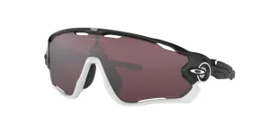 Oakley Jawbreaker Photochromic Road Sunglasses - Polished Black