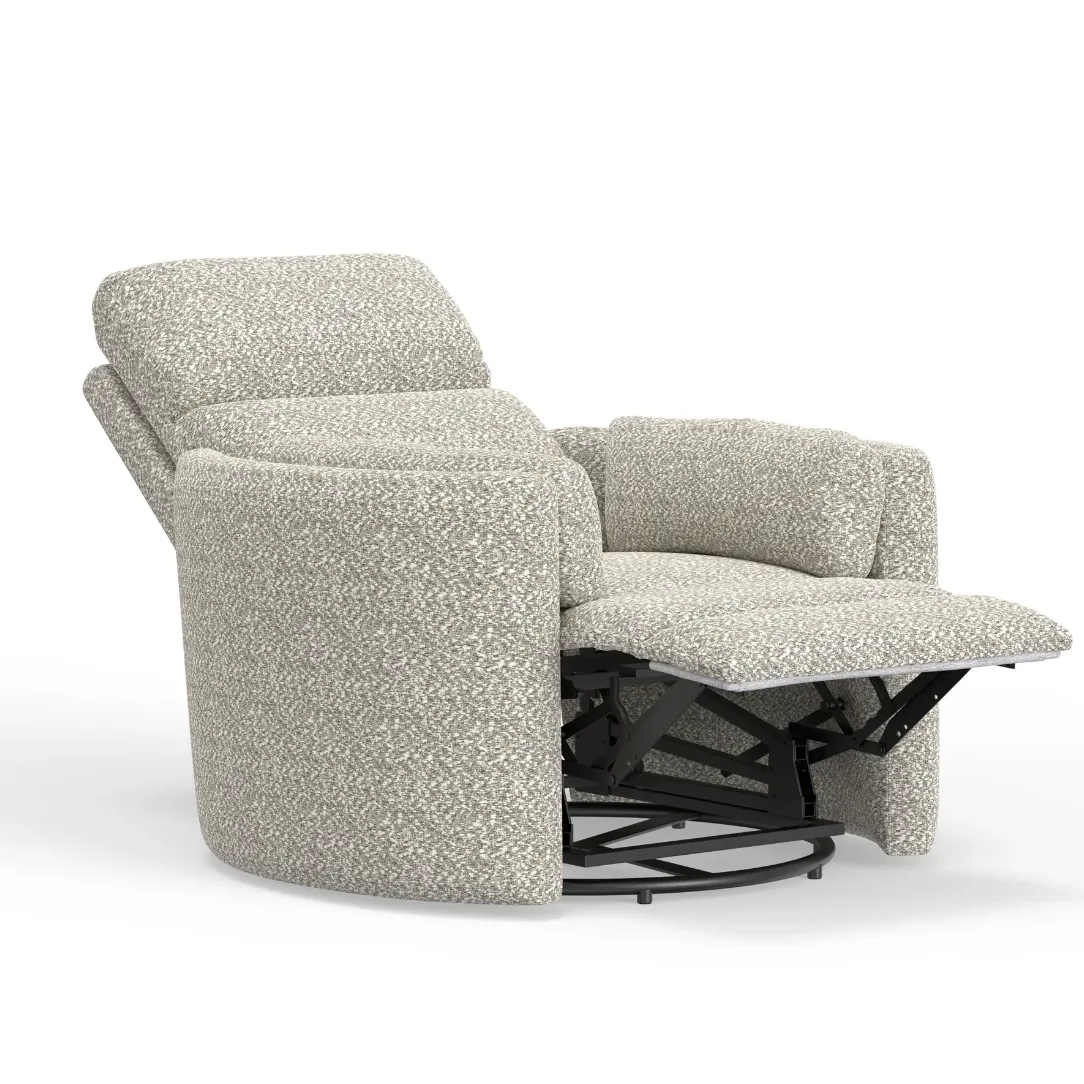 Parker House Radius Power Swivel Glider - Tatum River Rock