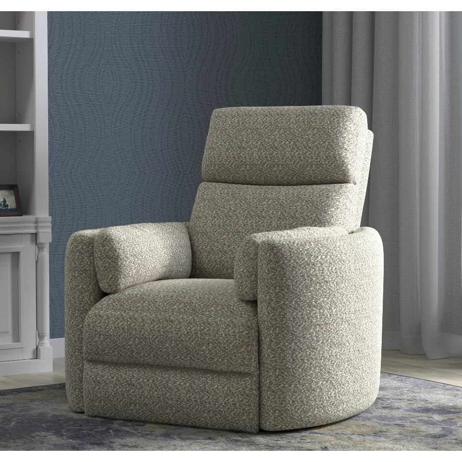 Parker House Radius Power Swivel Glider - Tatum River Rock