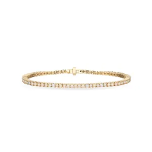Pearl   Diamond Tennis Bracelet