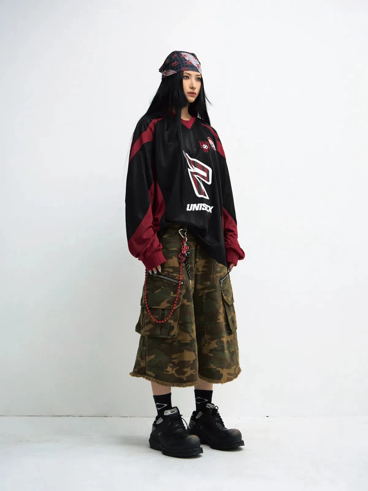 Peoplesense Quick-Dry Racing Sweatshirt Loose