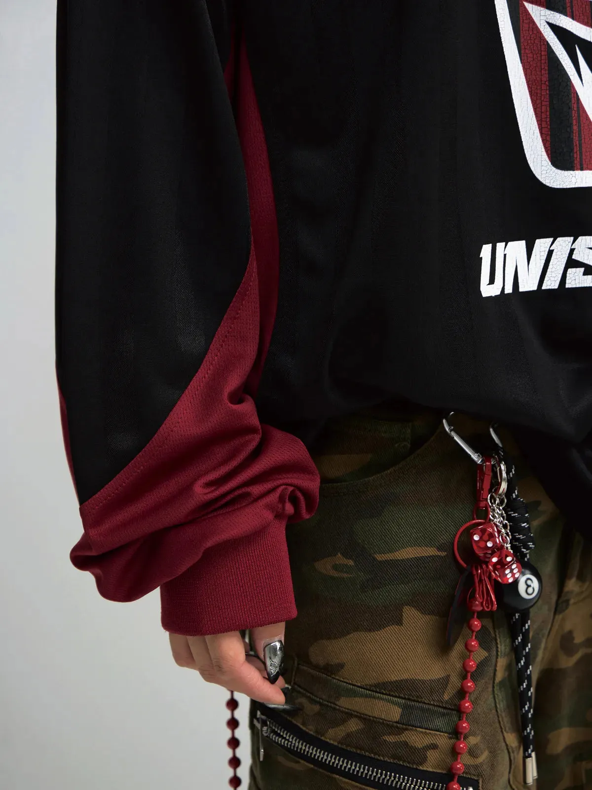 Peoplesense Quick-Dry Racing Sweatshirt Loose