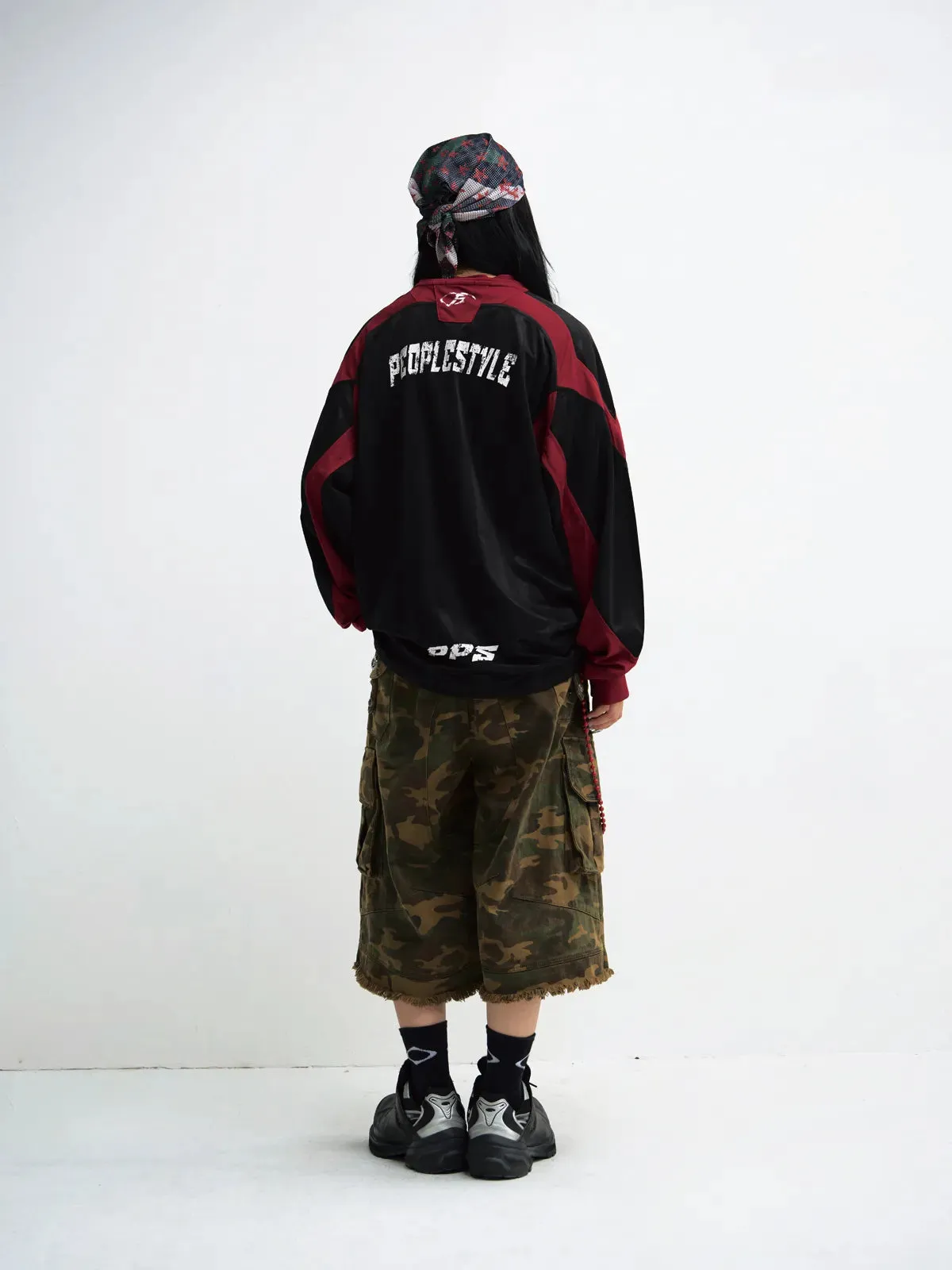 Peoplesense Quick-Dry Racing Sweatshirt Loose