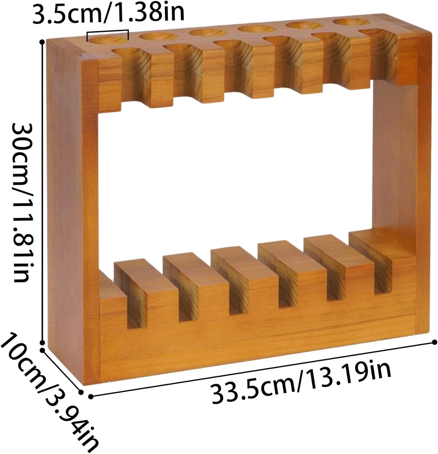 Ping Pong Paddle Holder - Table Tennis Racket Display Wall Mount Storage Rack Holds 6 Paddles and Balls - Accessories Organizer for Bar Room, Game Room, Office, Garage