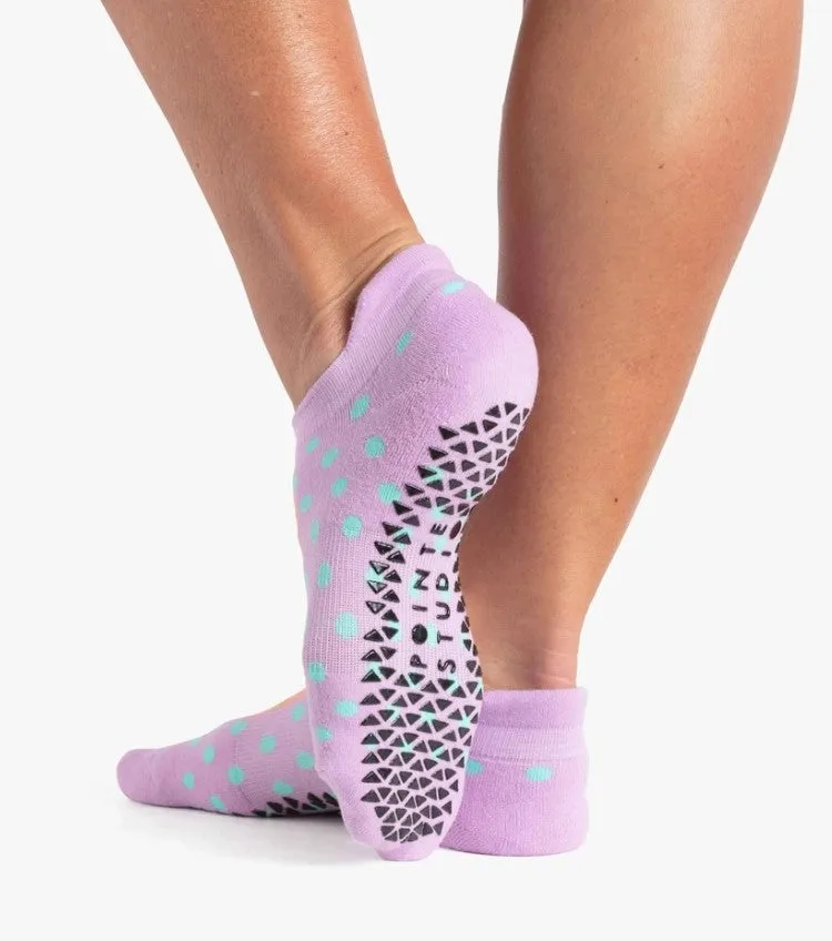 Pointe Studio Lynn Grip Sock - Lilac