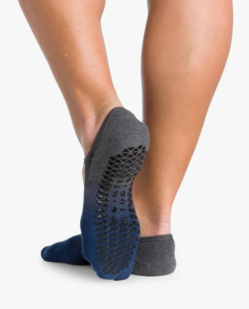 Pointe Studio Piper Dance Sock - Charcoal Indigo